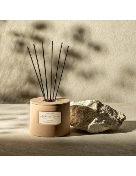 Аромадифузор із паличками ATELIER REBUL White Tea Leaves & Fresh Roses 450 мл