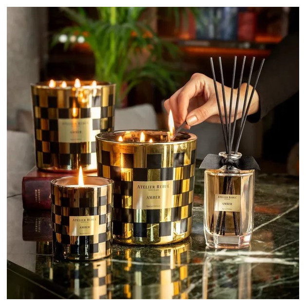 Ароматическая свеча ATELIER REBUL Amber Limited...