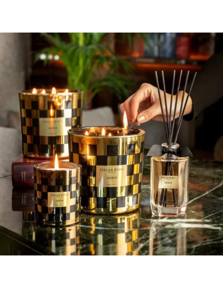 Ароматична свічка ATELIER REBUL Amber Limited Edition