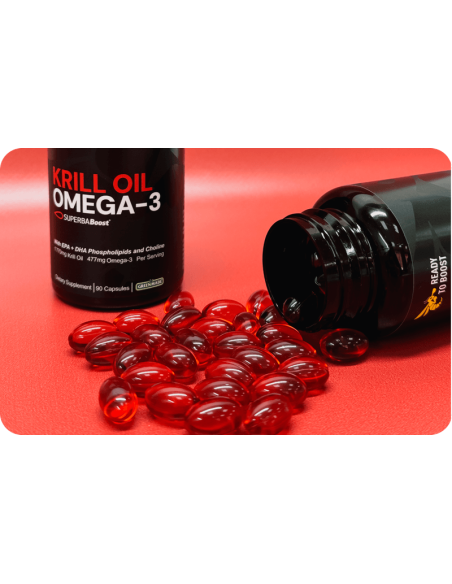 Харчова добавка Krill Oil Omega-3 Ready to Boost, 90 капсул