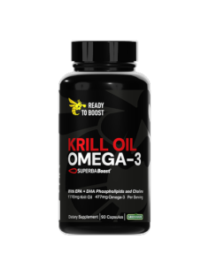 Харчова добавка для переможців Krill Oil Omega-3 Ready to Boost, 90 капсул