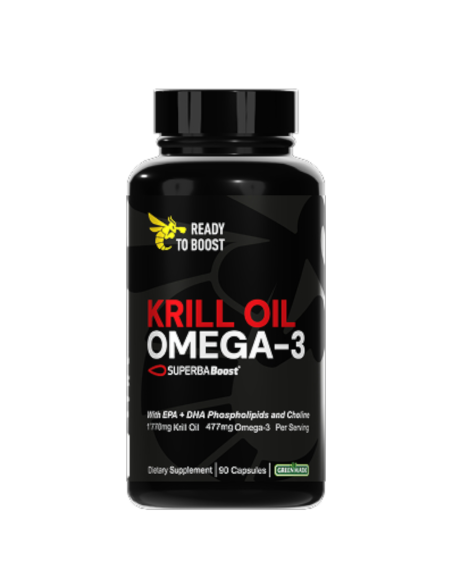 Харчова добавка для переможців Krill Oil Omega-3 Ready to Boost, 90 капсул