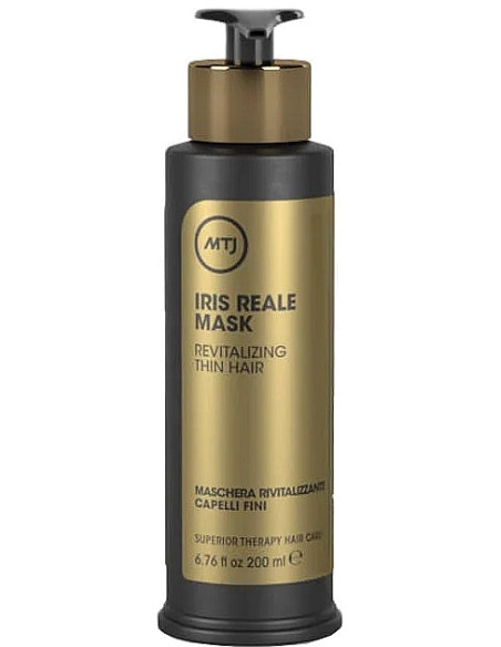 Відновлювальна і об'ємна маска для тонкого волосся - MTJ Cosmetics Reale Iris Mask