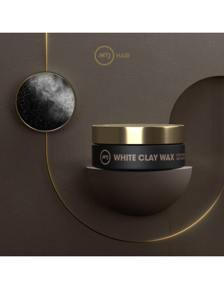 Віск для волосся сильної фіксації з матувальним ефектом - MTJ Cosmetics Superior Therapy White Clay Wax 100 мл