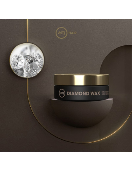 Віск екстрасильної фіксації для блиску волосся - MTJ Cosmetics Superior Therapy Diamond Wax 100 мл