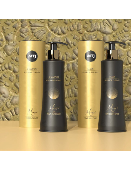 Сонцезахисна маска для волосся - MTJ Cosmetics Superior Therapy Sun Monoi Mask