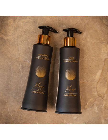 Солнцезащитная маска для волос - MTJ Cosmetics Superior Therapy Sun Monoi Mask