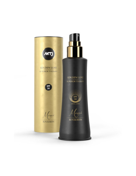 Сонцезахисний спрей для тіла SPF30 - MTJ Cosmetics Superior Therapy Sun Golden luxe LUXE SPF30 UVA+UVB Monoi 200 мл