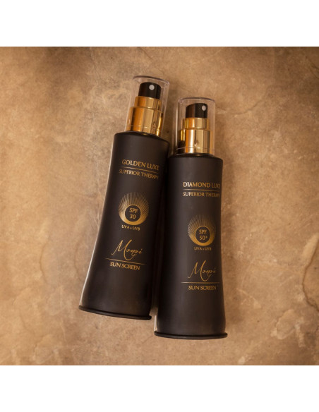 Сонцезахисний спрей для тіла SPF30 - MTJ Cosmetics Superior Therapy Sun Golden luxe LUXE SPF30 UVA+UVB Monoi 200 мл